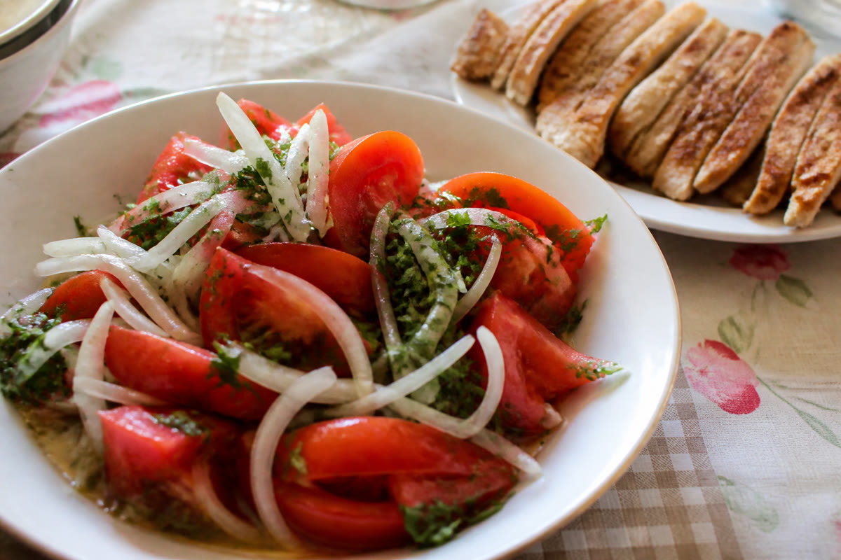 Ensalada Chilena con Pollo