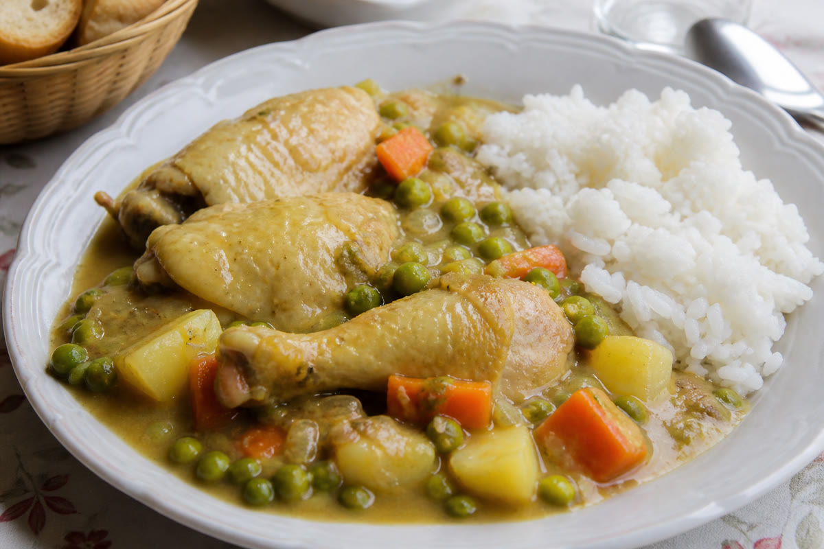 Pollo Arvejado